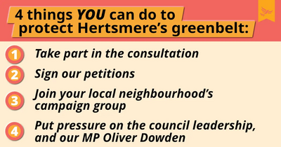 4 things you can do to protect Hertsmere's Greenbelt graphic