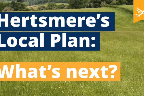 Hertsmere's Local Plan What's Next graphic