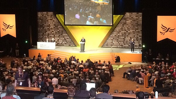 Lib Dem Conference Hall