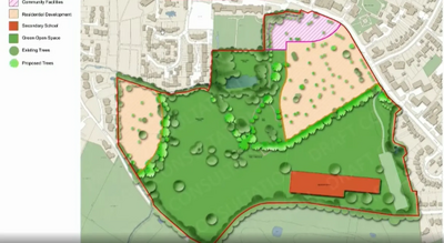 Image courtesy of Hertsmere Borough Council Masterplan for Bushey Country Club